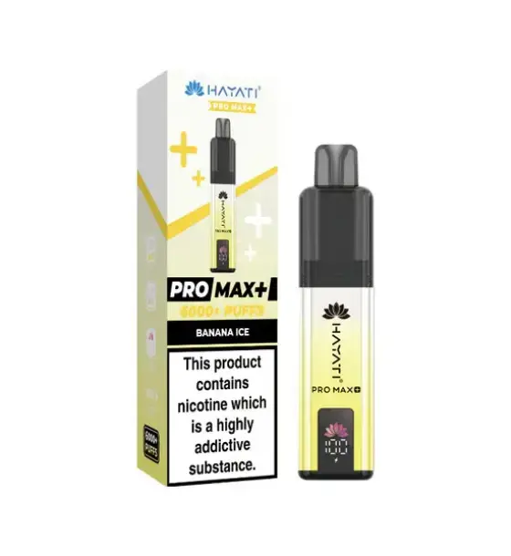 Hayati Pro Max+ 6000 Banana Ice Kit – 20mg