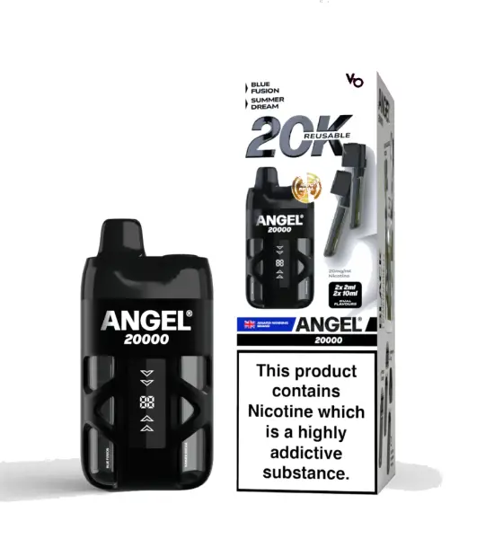 Vapes Bars Angel 20K Black Edition Blue Fusion / Summer Dream Kit – 20mg