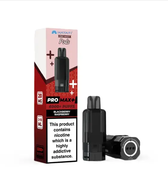Hayati Pro Max+ 6000 Blackberry Raspberry Replacement Pod – 20mg