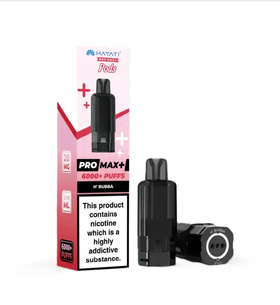 Hayati Pro Max+ 6000 H' Bubba Replacement Pod – 20mg