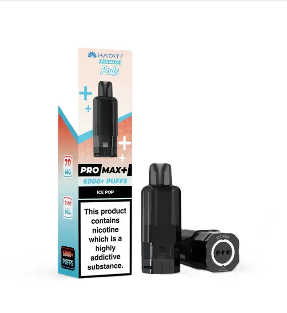 Hayati Pro Max+ 6000 Ice Pop Replacement Pod – 20mg