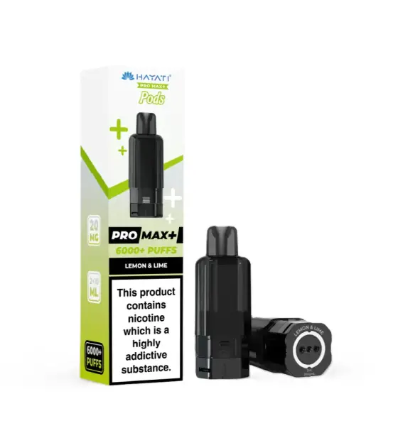 Hayati Pro Max+ 6000 Lemon & Lime Replacement Pod – 20mg