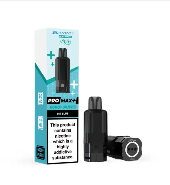 Hayati Pro Max+ 6000 Mr Blue Replacement Pod – 20mg