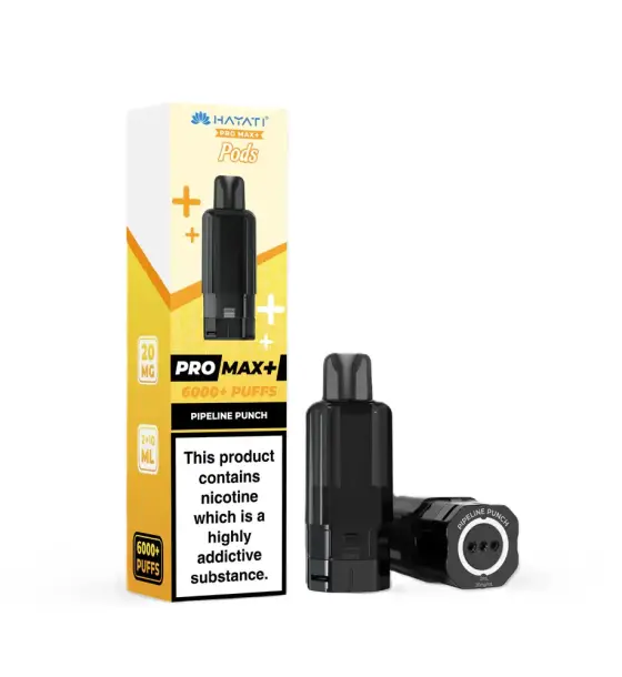 Hayati Pro Max+ 6000 Pipeline Punch Replacement Pod – 20mg