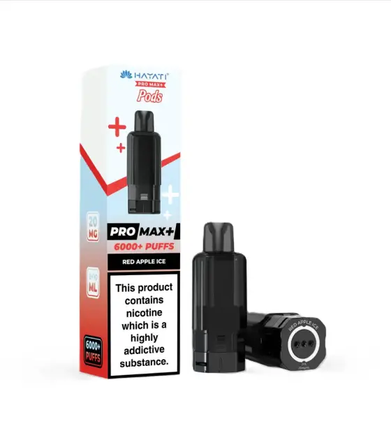 Hayati Pro Max+ 6000 Red Apple Ice Replacement Pod – 20mg