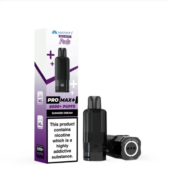 Hayati Pro Max+ 6000 Summer Dream Replacement Pod – 20mg