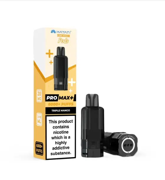 Hayati Pro Max+ 6000 Triple Mango Replacement Pod – 20mg