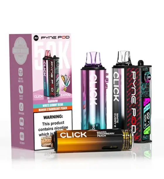 Pyne Pod Click 50K Sweet Edition (3 Flavours) Kit – 20mg