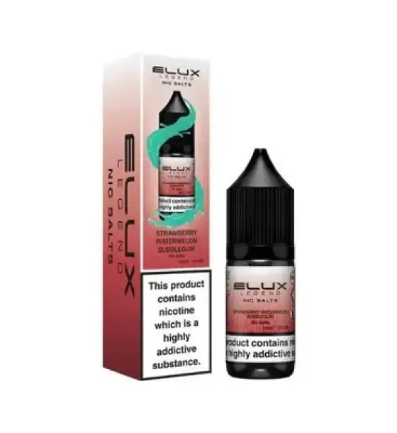 Elux Legend Strawberry Watermelon Bubblegum Nic Salt 10ml