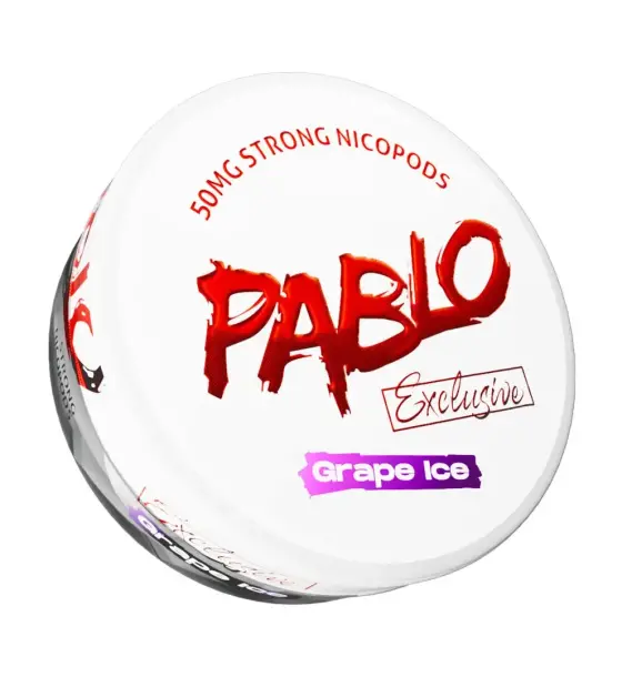 Pablo Exclusive Grape Ice Nicotine Pouches – 50mg/g (30mg per pouch)