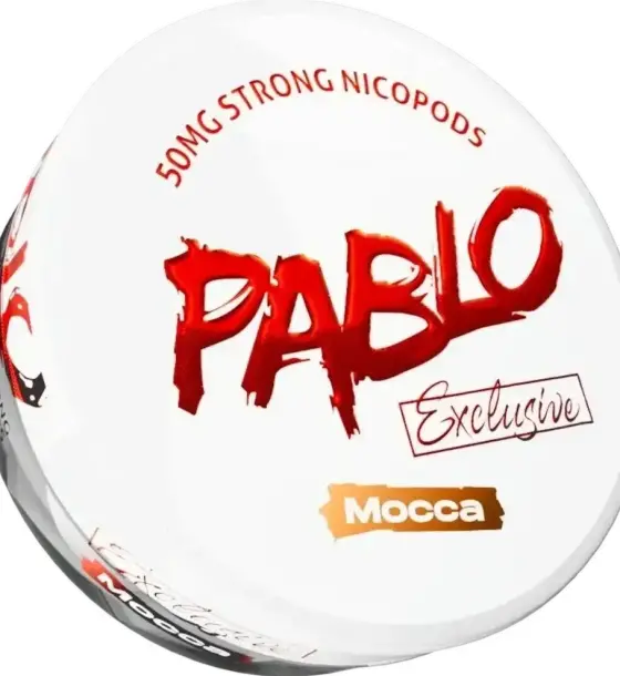 Pablo Exclusive Mocca Nicotine Pouches – 50mg/g (30mg per pouch)