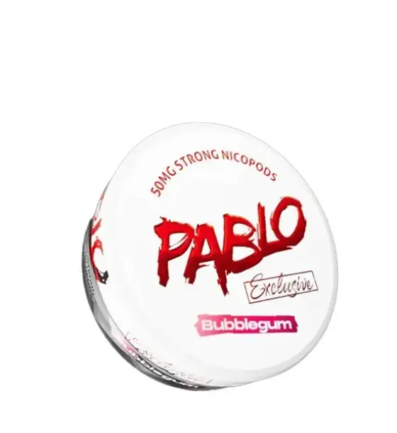 Pablo Exclusive Bubblegum Nicotine Pouches – 50mg/g (30mg per pouch)