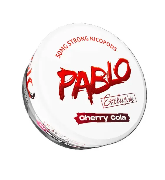 Pablo Exclusive Cherry Cola Nicotine Pouches – 50mg/g (30mg per pouch)