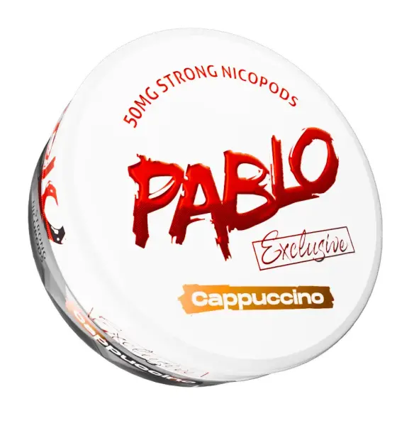 Pablo Exclusive Cappuccino Nicotine Pouches – 50mg/g (30mg per pouch)