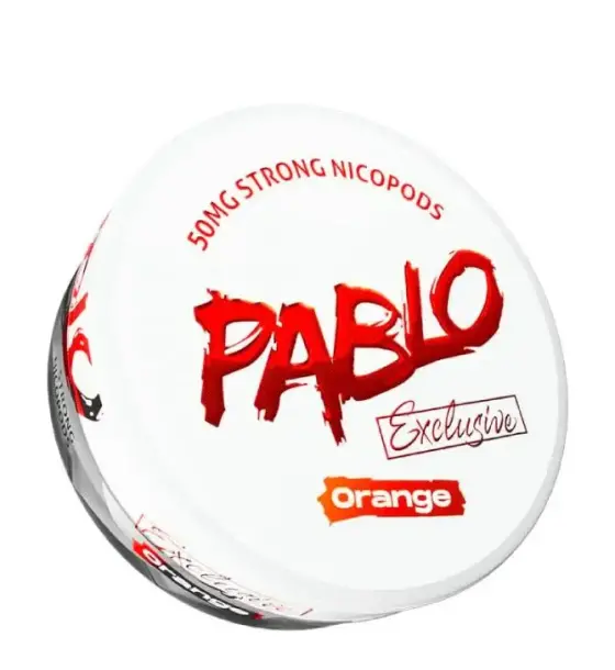 Pablo Exclusive Orange Nicotine Pouches – 50mg/g (30mg per pouch)