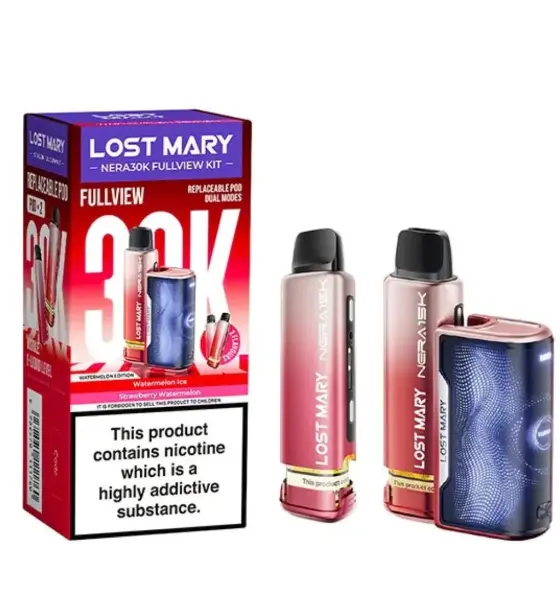 Lost Mary NERA 30K Watermelon Edition Prefilled Pod Kit – 20mg