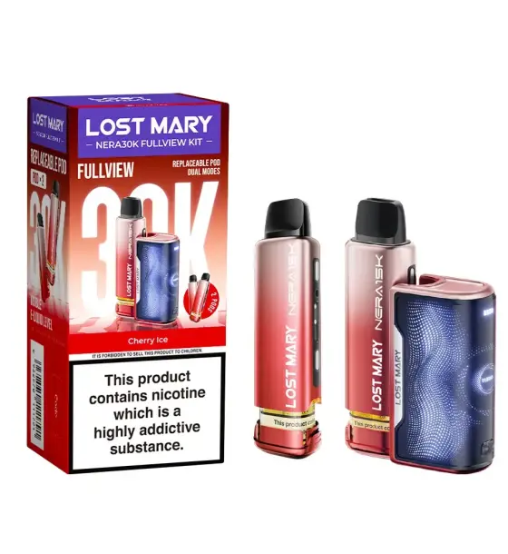 Lost Mary NERA 30K Cherry Edition Prefilled Pod Kit – 20mg