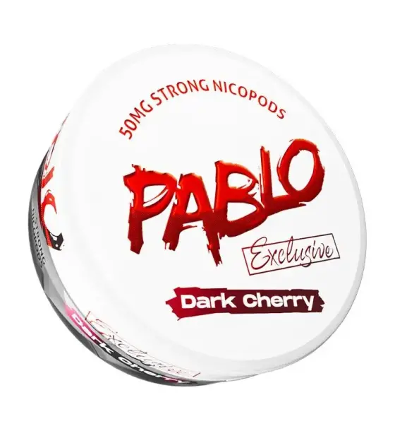 Pablo Exclusive Dark Cherry Nicotine Pouches – 50mg/g (30mg per pouch)