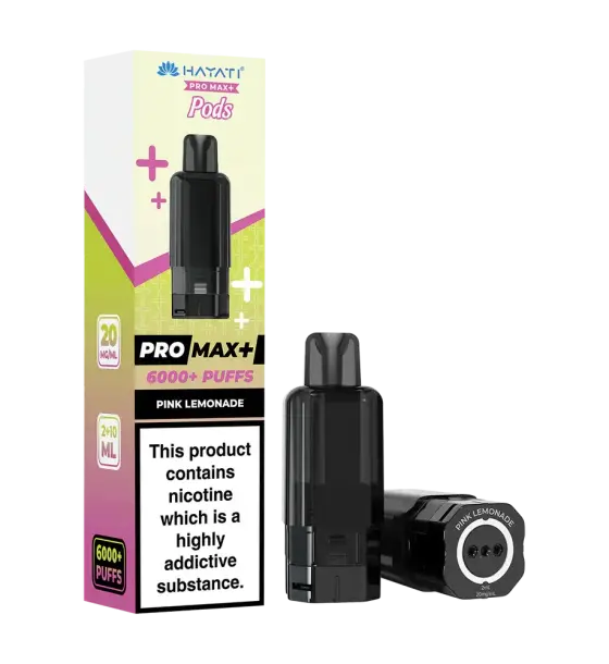 Hayati Pro Max+ 6000 Pink Lemonade Replacement Pod – 20mg