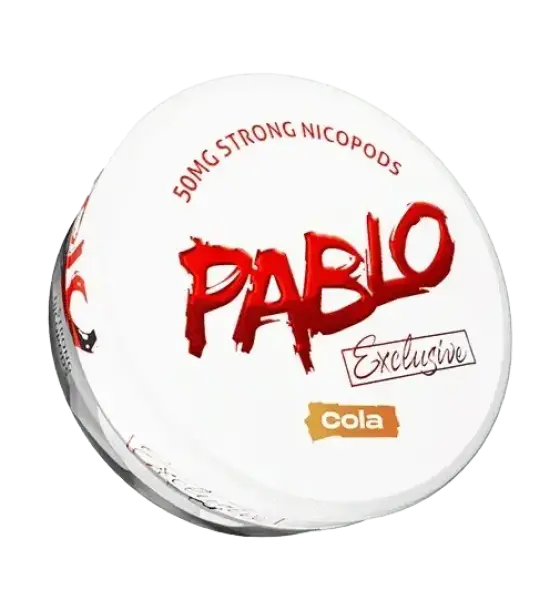 Pablo Exclusive Cola Nicotine Pouches – 50mg/g (30mg per pouch)