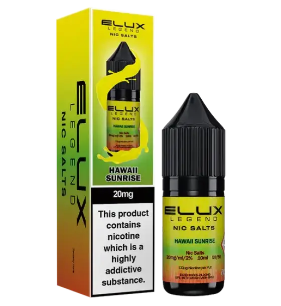 Elux Legend Hawaii Sunrise Nic Salt 10ml
