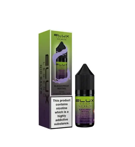 Elux Legend Blackcurrant Menthol Nic Salt 10ml