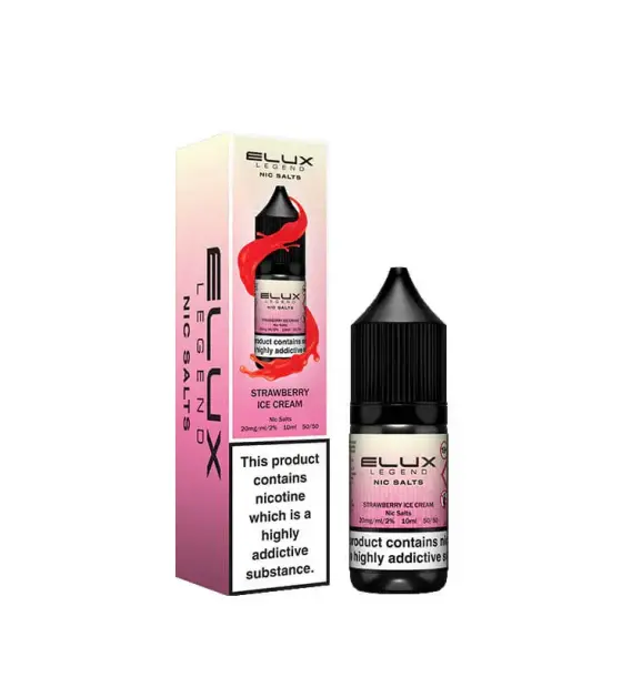 Elux Legend Strawberry Ice Cream Nic Salt 10ml