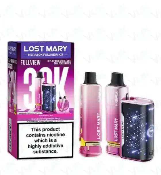 Lost Mary NERA 30K Strawberry Edition Prefilled Pod Kit – 20mg