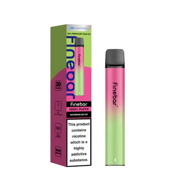 Hayati Finebar 1000 Watermelon Ice Kit – 20mg