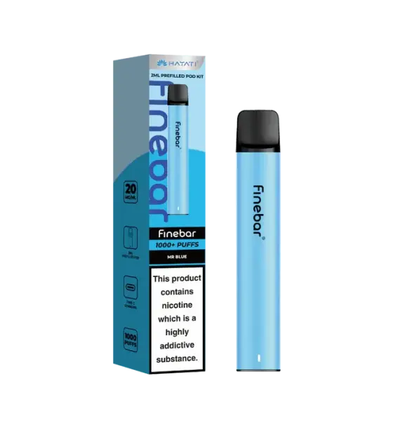 Hayati Finebar 1000 Mr Blue Kit – 20mg