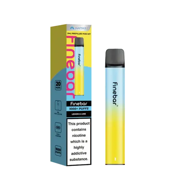 Hayati Finebar 1000 Lemon & Lime Kit – 20mg