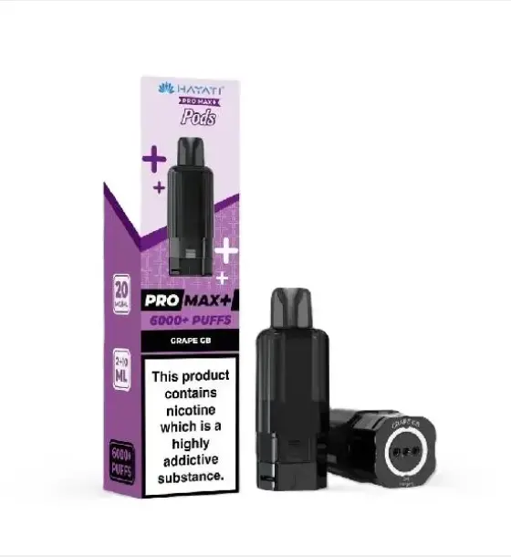 Hayati Pro Max+ 6000 Grape GB Replacement Pod – 20mg