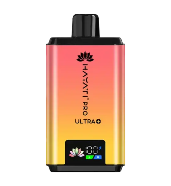 Hayati Pro Ultra+ 25000 Cherry Ice / Peach Mango Kit – 20mg