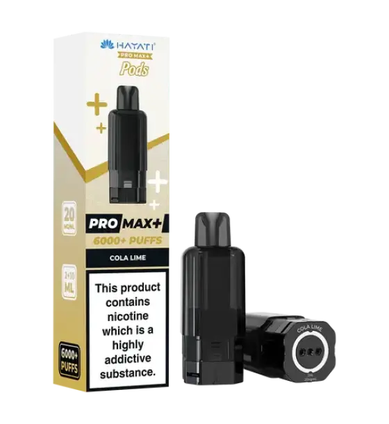 Hayati Pro Max+ 6000 Cola Lime Replacement Pod – 20mg