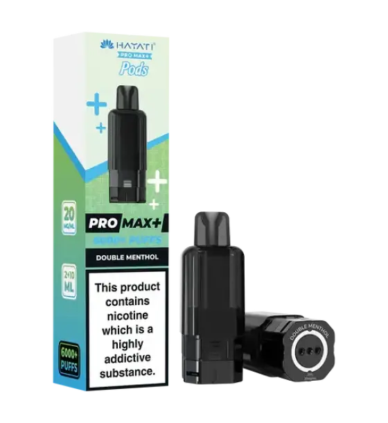 Hayati Pro Max+ 6000 Double Menthol Replacement Pod – 20mg