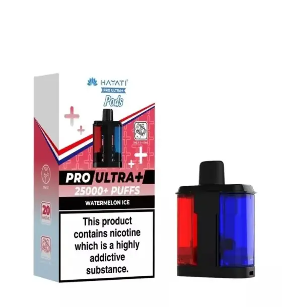 Hayati Pro Ultra+ 25000 Watermelon Ice Replacement Pod – 20mg