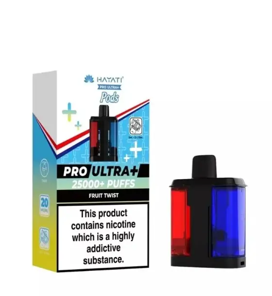 Hayati Pro Ultra+ 25000 Fruit Twist Replacement Pod – 20mg