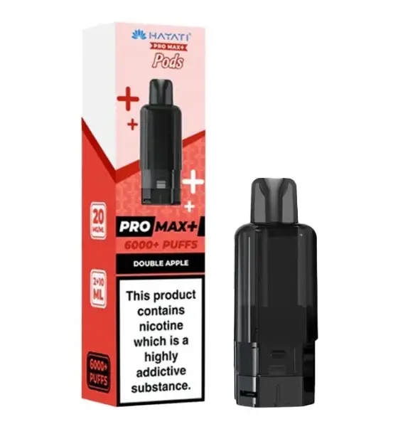 Hayati Pro Max+ 6000 Double Apple Replacement Pod – 20mg