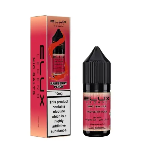 Elux Legend Raspberry Peach Nic Salt 10ml