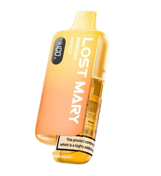 Lost Mary BM6000 Mango Prefilled Pod Kit – 20mg