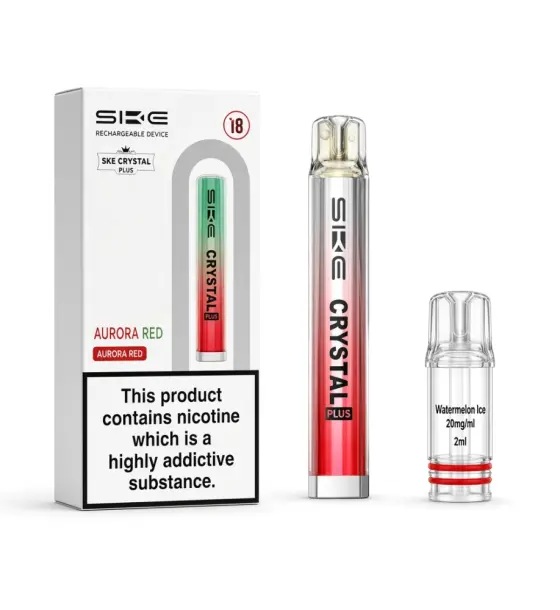SKE Crystal Plus Watermelon Ice Prefilled Pod Kit – 20mg