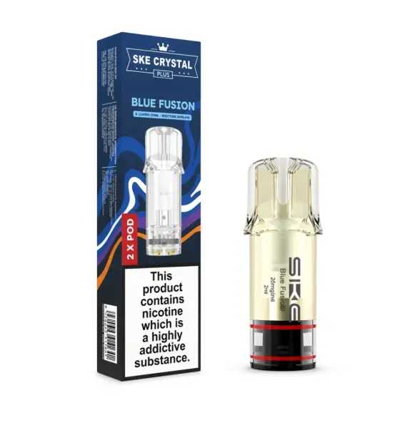 SKE Crystal Plus Blue Fusion Prefilled Pods 20mg