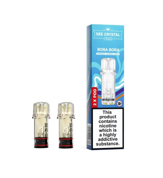 SKE Crystal Plus Bora Bora Prefilled Pods 20mg