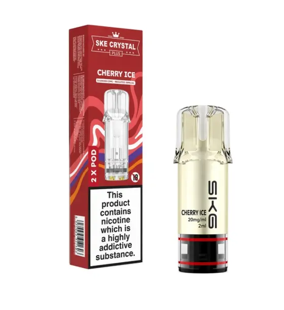 SKE Crystal Plus Cherry Ice Prefilled Pods 20mg