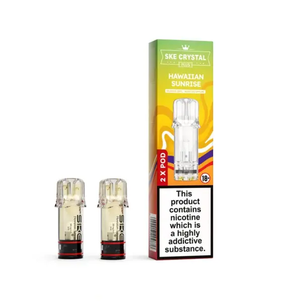 SKE Crystal Plus Hawaiian Sunrise Prefilled Pods 20mg