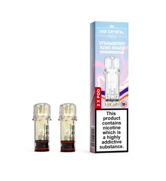 SKE Crystal Plus Strawberry Kiwi Shake Prefilled Pods 20mg