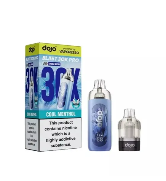 Vaporesso DOJO Blast 30K Pro Cool Menthol Prefilled Pod Kit – 20mg