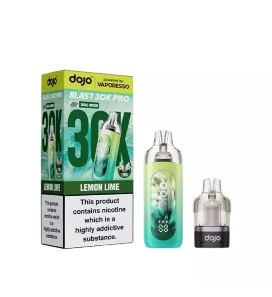 Vaporesso DOJO Blast 30K Pro Lemon Lime Prefilled Pod Kit – 20mg