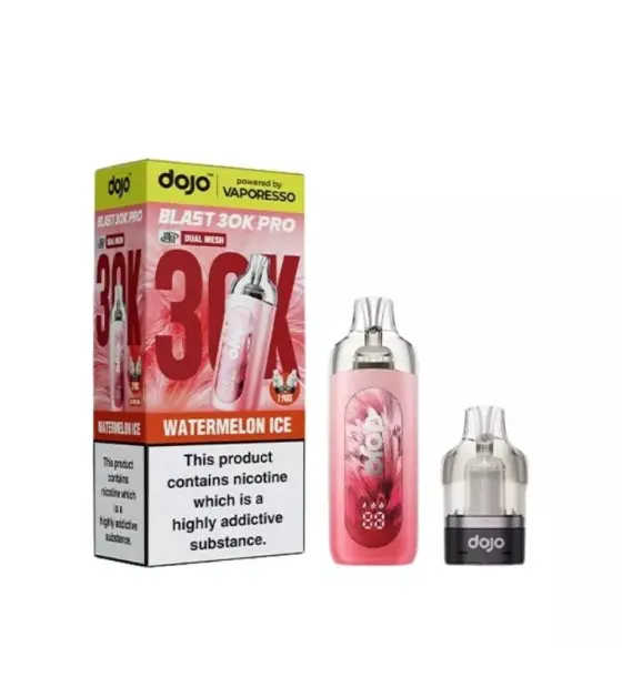 Vaporesso DOJO Blast 30K Pro Watermelon Ice Prefilled Pod Kit – 20mg