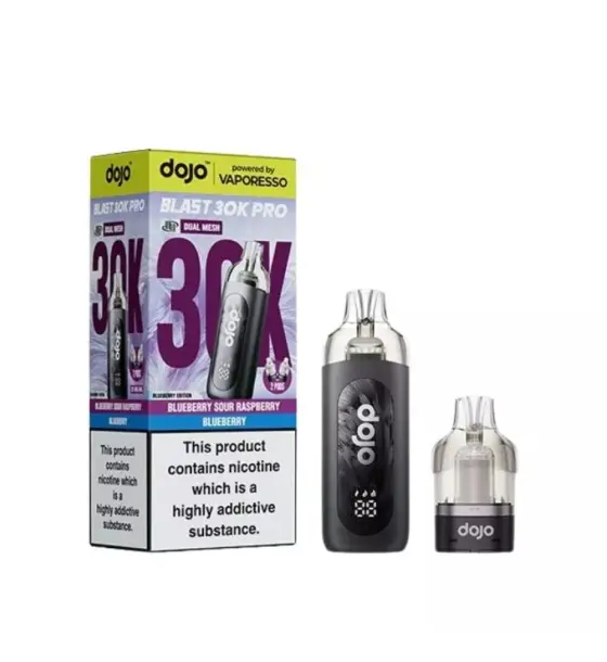 Vaporesso DOJO Blast 30K Pro Blueberry Edition Prefilled Pod Kit – 20mg